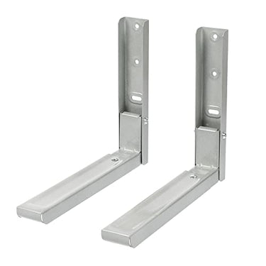 Invero Universal-Wandhalterung für Mikrowelle, ausziehbar, strapazierfähig, verstellbar, an der Wand montiert, mit Befestigung und Beschlägen, ideal für Küchen, Wohnungen und mehr, max. Gewicht 45 kg im Sale